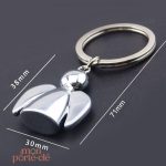 Porte-Clé en métal avec motif d'Ange créatif