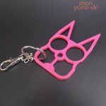 Porte-clé pratique en forme de chat