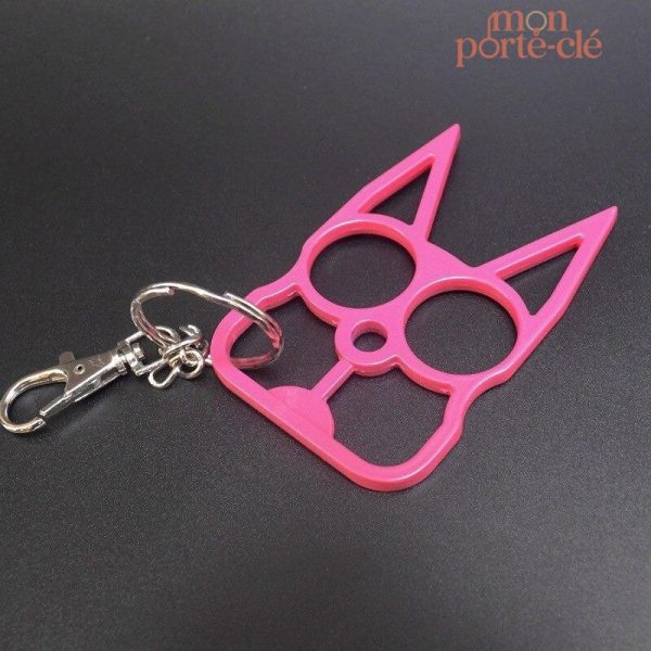 Porte-clé pratique en forme de chat