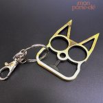 Porte-clé chat, compagnon de sécurité