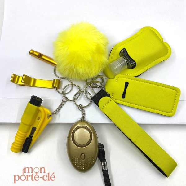 Porte-clé innovant pour femmes, accessoire de défense