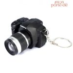 Porte-clé original en forme d'appareil photo