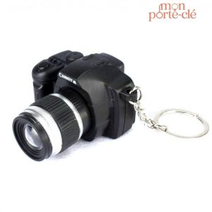 Porte-clé original en forme d'appareil photo