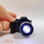 Porte-clé original inspiré de l'appareil photo