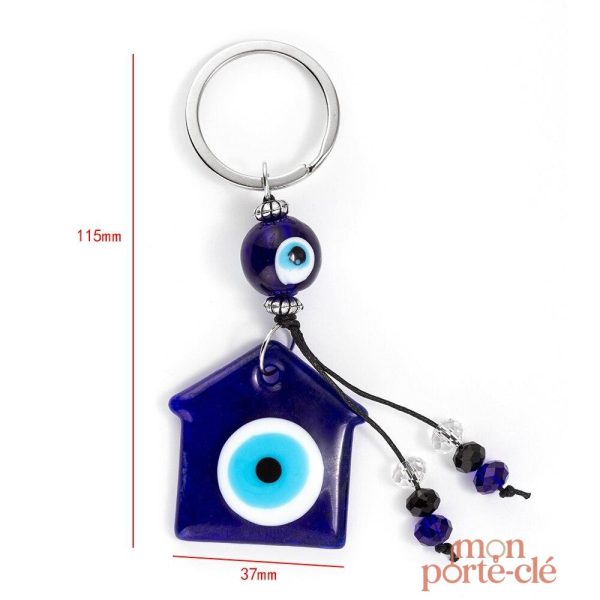 Porte-clé artistique L'Appartement Œil Grec