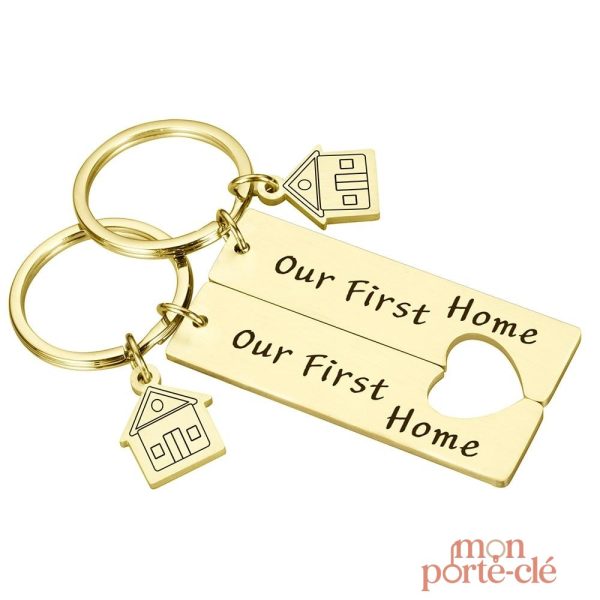 Porte-Clé Maison unique pour décorer vos clés
