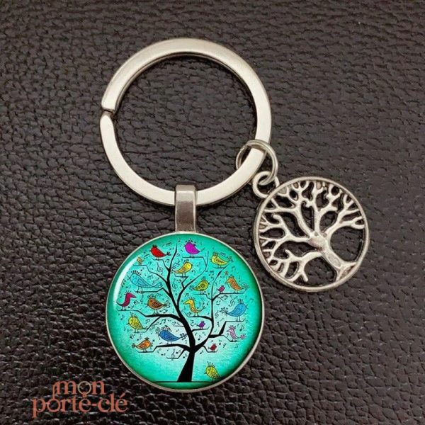 Porte-Clé Arbre de Vie - L'Anneau Sacré
