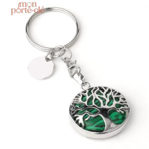 Porte-clé Arbre de Vie élégant et symbolique