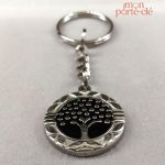 Design symbolique de l'Arbre de Vie en porte-clé