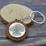 Accessoire en bois représentant un Arbre de Vie