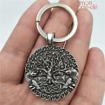 Porte-clé design Arbre de Vie, accessoire élégant