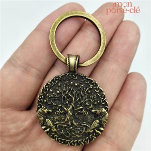 Porte-clé Arbre de Vie, symbole d'harmonie et de croissance