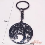 Porte-Clé Arbre de Vie avec feuillage détaillé