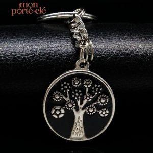 Porte-clé Arbre de Vie design élégant