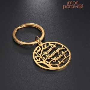 Porte-Clé Arbre de Vie, symbole de connexion et de vie