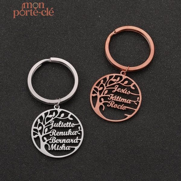 Accessoire clé stylé : Porte-Clé Arbre de Vie