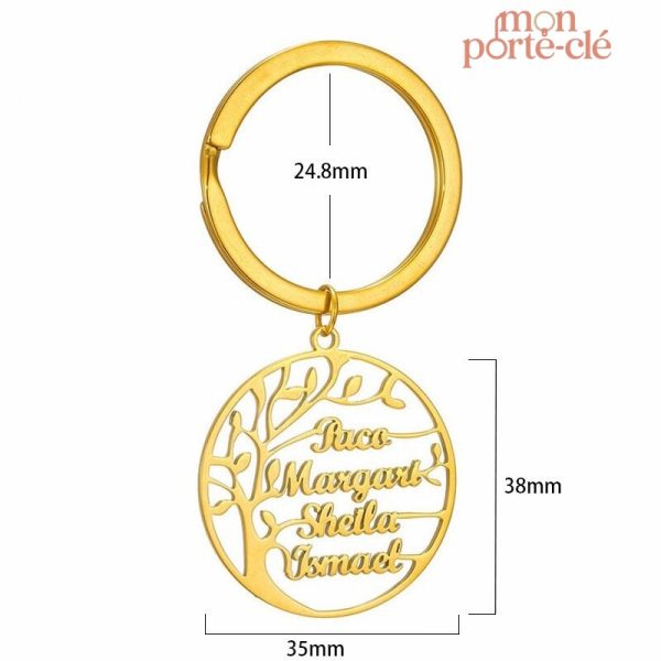 Porte-Clé Arbre de Vie, un bijou pratique et significatif