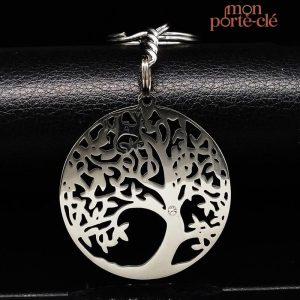 Porte-Clé Arbre de Vie élégant et symbolique