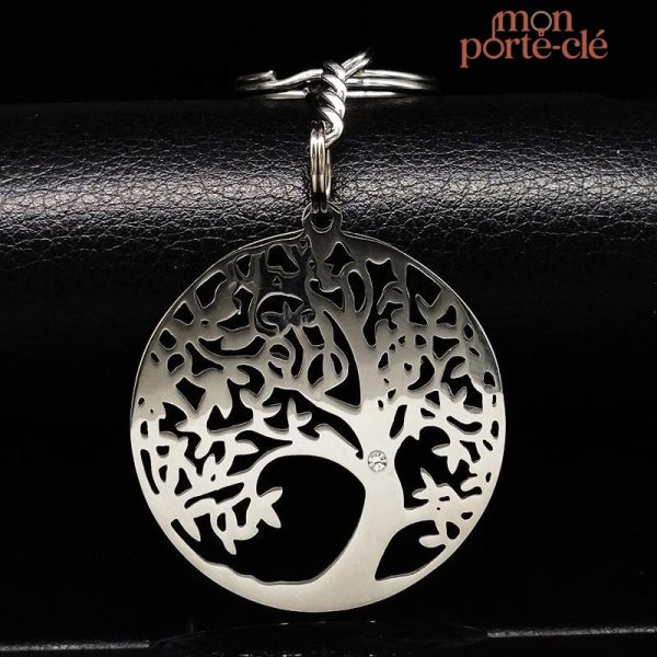 Porte-Clé Arbre de Vie élégant et symbolique