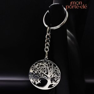 Accessoire Porte-Clé avec design Arbre de Vie