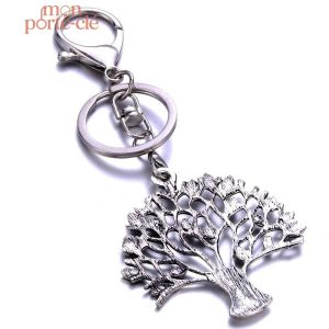 Porte-clé design Arbre de Vie élégant