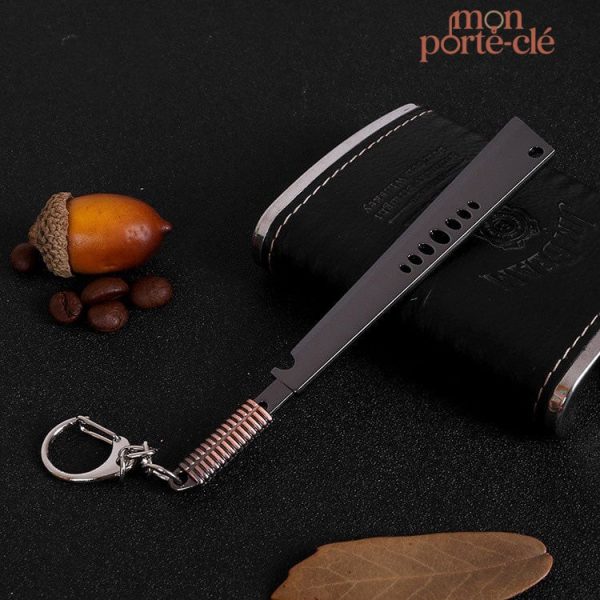 Porte-clé amusant au style d'arme