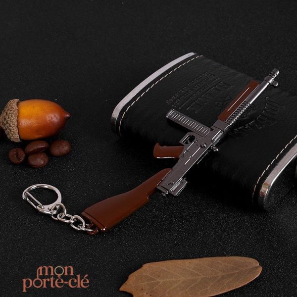 Porte-clé amusant en forme d'arme