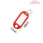 Porte-clé avec étiquette pour un accès rapide aux clés