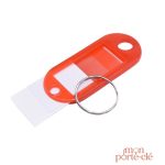 Porte-clé étiquette pour usage au bureau