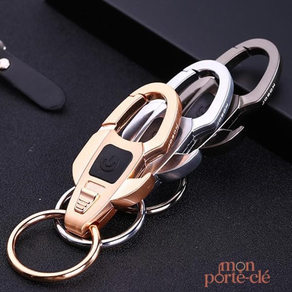 Design compact pour un porte-clé multifonction