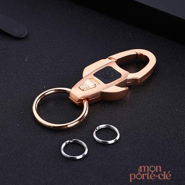 Accessoire de poche : lampe et porte-clé combinés