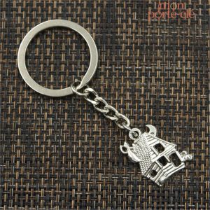 Porte-clé Maison Hantée, accessoire de décoration unique