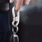 Mousqueton solide pour porte-clé homme