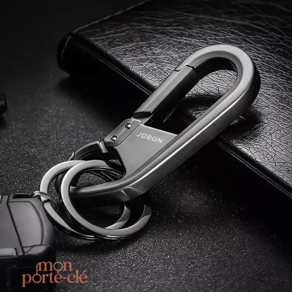 Porte-clé avec mousqueton, accessoire masculin tendance
