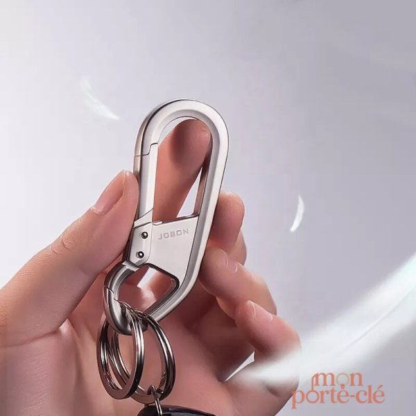 Mousqueton pour porte-clé, idéal pour les aventuriers