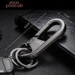 Porte-clé homme, mousqueton robuste pour clés et accessoires
