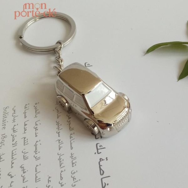 Porte-clé voiture design moderne et chic