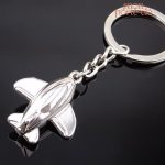 Porte-clé unique avec illustration d'avion