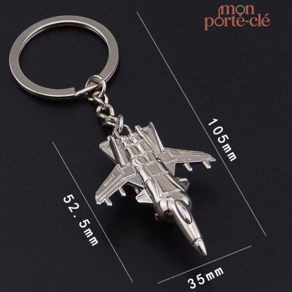 Porte-clé pratique sur le thème aéronautique