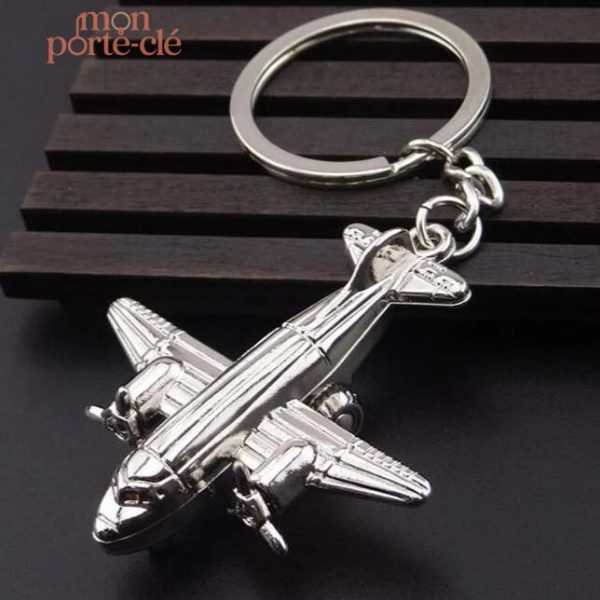 Porte-clé original pour les passionnés d'aviation
