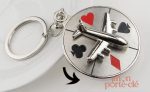 Porte-clé amusant motif d'avion