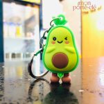 Porte-clé avocat original en forme d'avocat