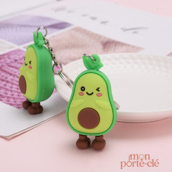 Porte-clé créatif représentant un avocat