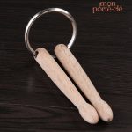 Porte-clé Baguette Batterie, accessoire musical original