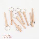 Porte-clé créatif inspiré de la musique