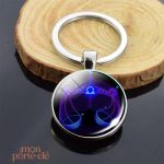 Porte-clé Balance, accessoire élégant pour les amateurs d'astrologie