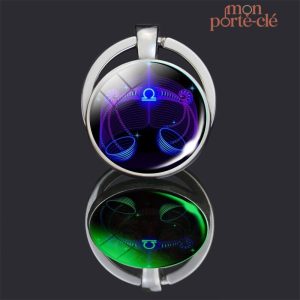 Porte-clé astrological Balance, symbole d'équilibre et d'harmonie