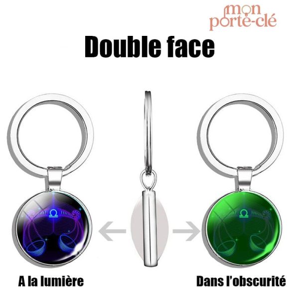 Porte-clé Balance, un accessoire tendance pour les passionnés du zodiaque