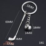 Porte-clé créatif inspiré du golf pour collectionneurs