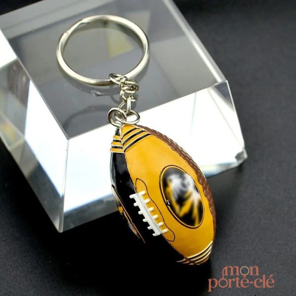 Accessoire professionnel : porte-clé rugby unique